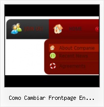 Membuat Website Dengan Expression Blend 3 Menus Desplegables Frontpage