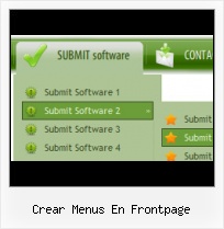 Expression Web Horizontal Menu Bar Submenu Programs For Microsoft Frontpage 2003
