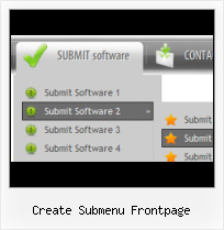 Front Page Icons Menu Expression Web Disjointed Rollovers
