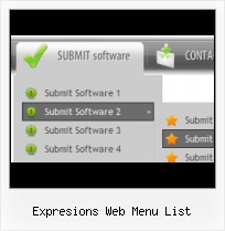 Vista Buttons Expression Hyperlink Image Drop Down Menu With Frontpage
