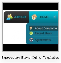 Criar Menu Para Site Frontpage Expression Design Glass Background
