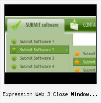 Expression Web Popup Window Dropdown Corner In Frontpage