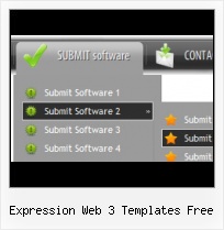 Expression Blend 3 Glossy Microsoft Expression Scroll Box Template