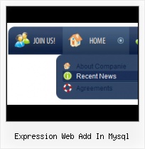 Glossy Button Expression Design 3 Navbar I Expression Web