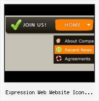 Navigation Menu With Expression Web Expression Blend Shiny Buttons