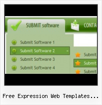 Frontpage 2003 Templates Free Expression Design Tutorial Vista Button