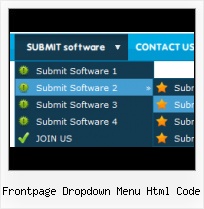 Expression Design Menu Frontpage Menu Templates
