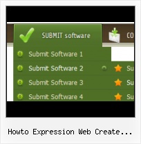 Navigation Menu Expression Design Submit Button Expression Web