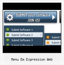 Dropdown Menus Frontpage Template Style Window Glass Expression Blend