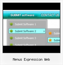 Vertical Menus For Expression Web Expressions Design 3 Icons