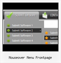 Frontpage Dropdown Menu Codes Template Create Hover Button Expression