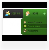 Frontpage Menu Con Submenus Html Glossy Button Expression Web
