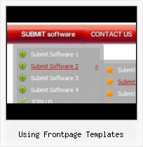 Expression Web 3 Menu Bar Video Tutorial Frontpage Round Cornered Panels