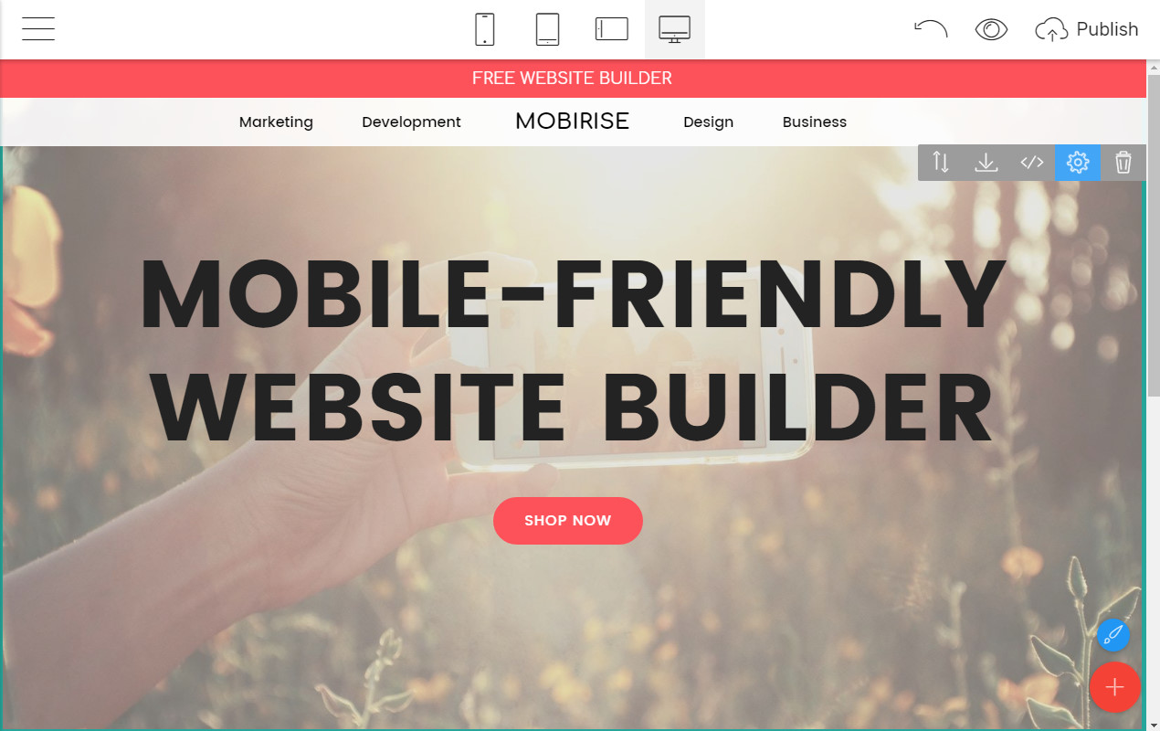 Mobile Website Maker