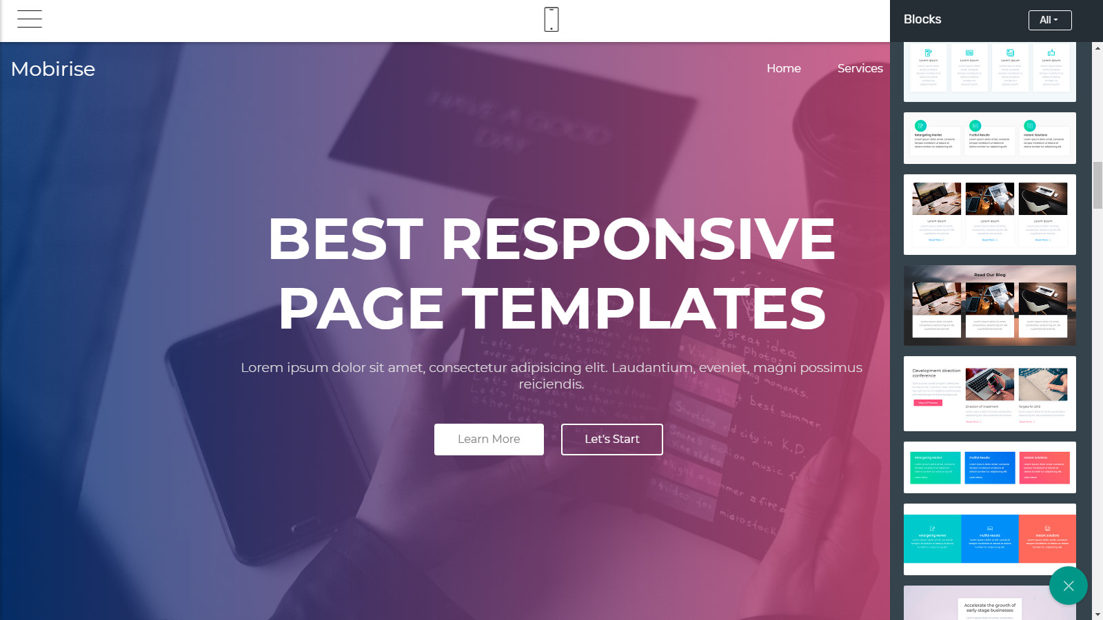 bootstrap site themes