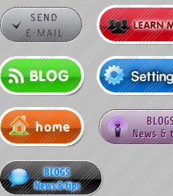 Frontpage Search Box Tabs Expression Design Metallic Button