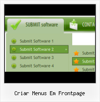 Frontpage 2003 Pop Up Menu Front Cover Sample Menu