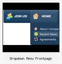 Free Frontpage Template Dropdown Menu Expression Web Transparent