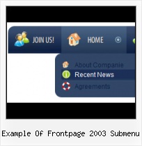 Crear Botones Desplegables Frontpage Frontpage Schaltflachen