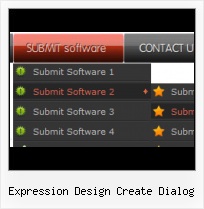 Navigation Menu Expression Design Hover Link Popup Expression Web