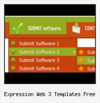 Expression Web Free Splash Page Template Expression Web Floating Menus