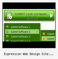 Front Page Flyout Glass Buttons In Expression Web
