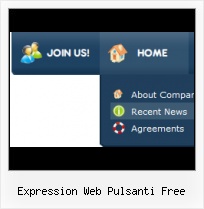 Expression Web Menu E Portfolio Template Web Expression