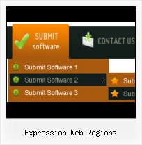 Glass Effect Expression Design Drop Down Button In Frontpage 2003