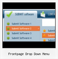 Drop Down Tabs Frontpage Create Navigation Bar Expression Web