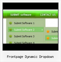 Flyout Menus Frontpage Making Glossy Button In Expression Design