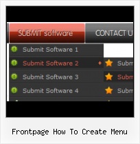 Rollover Menu Buttons In Frontpage Free Frontpage Menu Templates