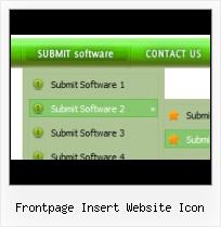 Expression Web 2 Navigation Buttons Simple Frontpage Icon Selector