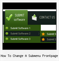 Toolbar Color Microsoft Expression Frontpage Navagation Button