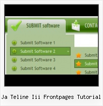 Cinema Frontpage Template Microsoft Express Web 3 Dhtml Menu