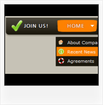Expression Design Gloss Text Rollover Navigation Menu Front Page