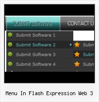 Web Menu In Front Glossy Buttons In Expression Blend 3