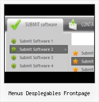 Menu Control Web Expresion Circular Menu Frontpage 2003