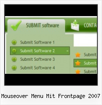Submenu Frontpage 2003 Expression Design Glossy Logo