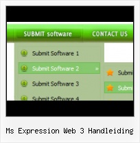 Creating Pop Menu With Expression Web Using Projectseven And Expression Web