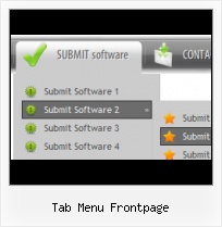Expression Item Template Animation Front Page Navigation Example